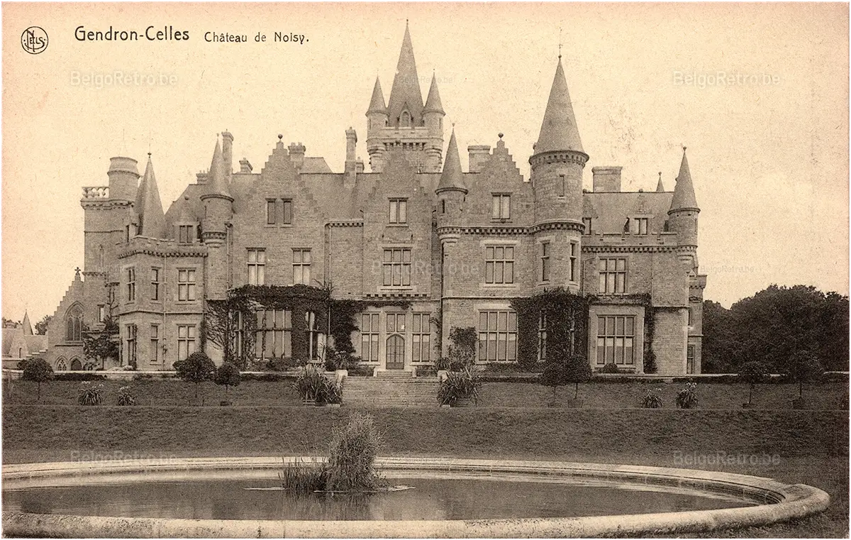 NELS Gendron-Celles Château de Noisy. Edition : Closset-Deculot, Café de la Gare, Gendron-Celles.   