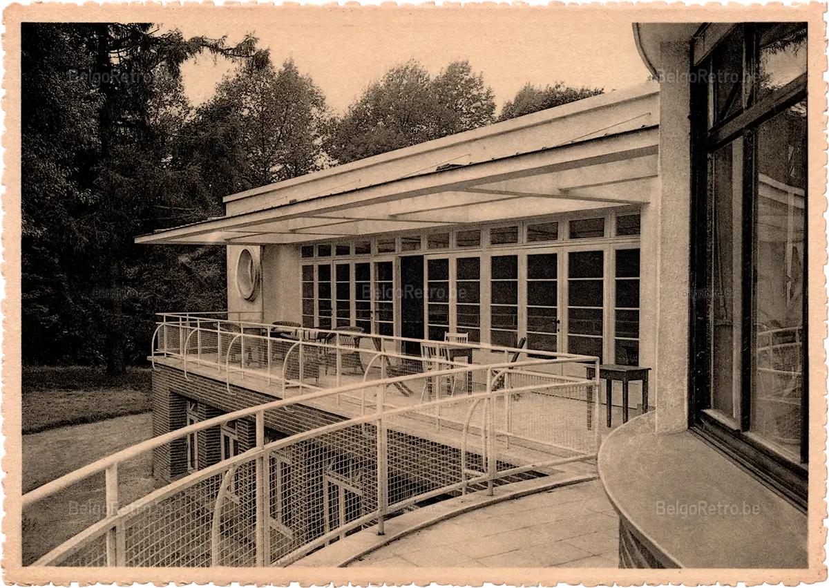  Œuvre Nationale de l’Enfance Colonie de Cortil-Noirmont Infirmerie : Solarium  Photo A. Hoc Gembloux  Ern. Thill, Bruxelles 