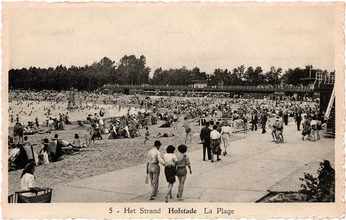 5. Het Strand Hofstade La Plage   Edit. L’Hembeekoise, Bruxelles Reproduction strictement interdite 