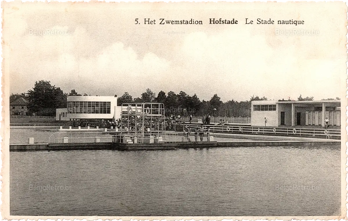 5. Het Zwemstadion Hofstade Le Stade nautique   Edit. : L’Hembeekoise, Bruxelles - Reproduction interdite - 