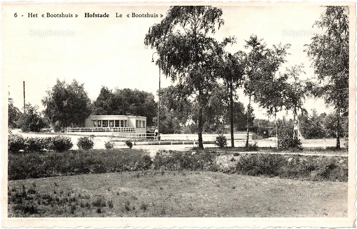 6 - Het ’’Bootshuis’’ Hofstade Le ’’Bootshuis’’   Edit. L’Hembeekoise, Bruxelles Reproduction strictement interdite 