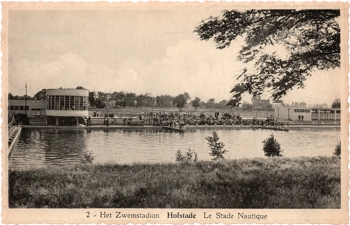 2. Het Zwemstadion Hofstade Le Stade Nautique   Reproduction strictement interdite. Edit. : L’Hembeekoise, Bruxelles. 