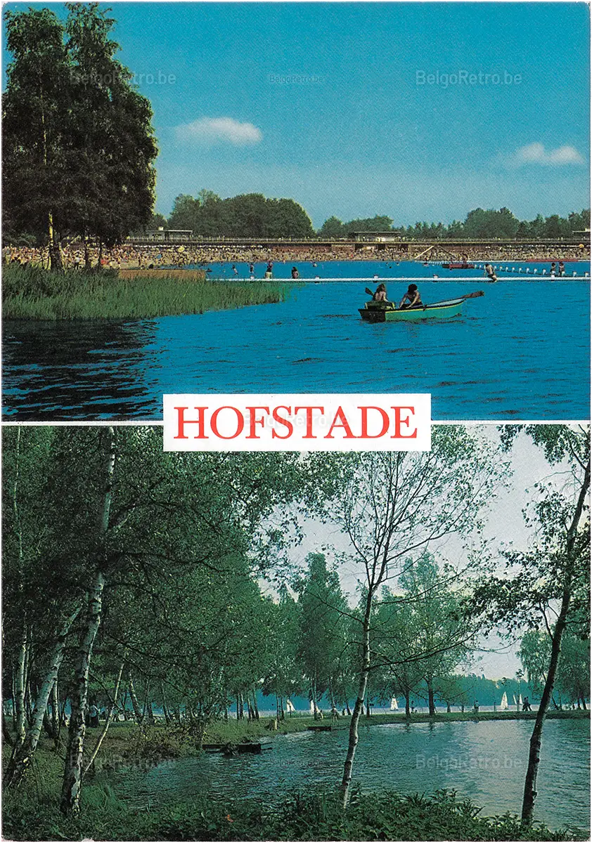 HOFSTADE HOFSTADE Rijksdomein: Strand en natuurzicht Domaine de l’Etat: Vue de la nature et de la plage  Boekhandel - Librairie VANDERSANDE Tervurensteenweg, 260 2950 HOFSTADE  gebr. spanjersberg rotterdam - antwerpen 