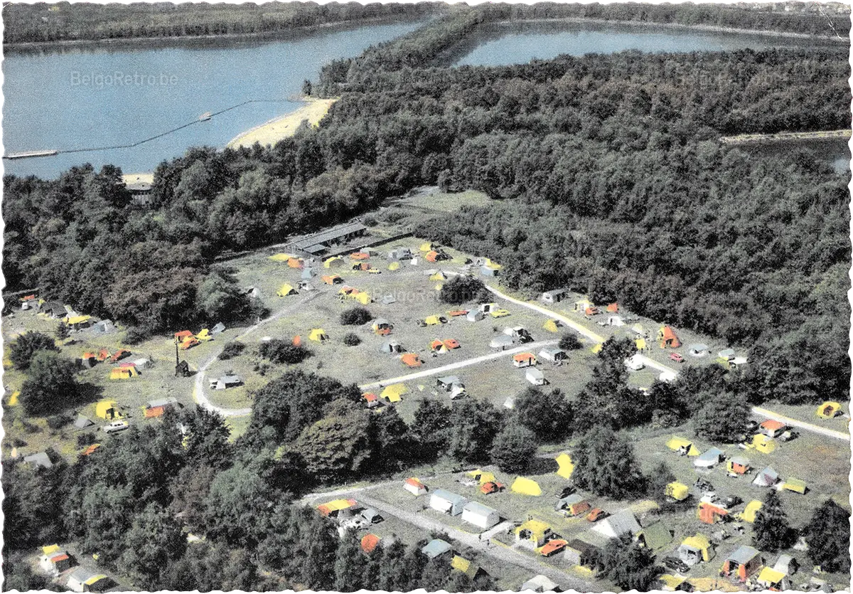  Rijksdomein te HOFSTADE Kampeerterrein  16-89 A Cliché Poncin  COMBIER IMP. MACON (S.-et-L.) ’’CIM’’ - 23 