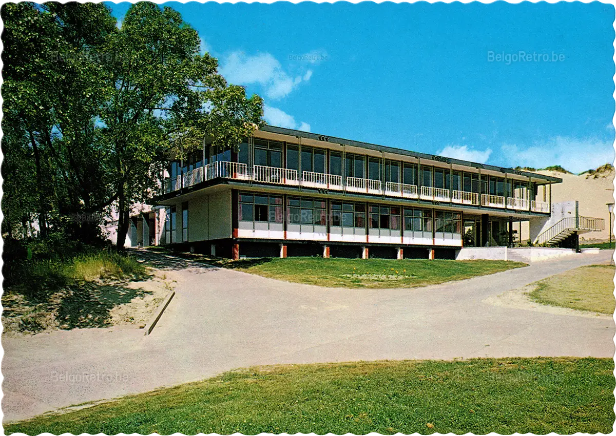  OOSTDUINKERKE ’’MONT-DES-DUNES’’ Home des Mutualités Neutres ’’HOGE DUIN’’ Home van de Onzijdige Mutualiteiten Pavillon central - Centraal Paviljoen   Uitgave A, Van Mieghem - Deurne (Antw.) 