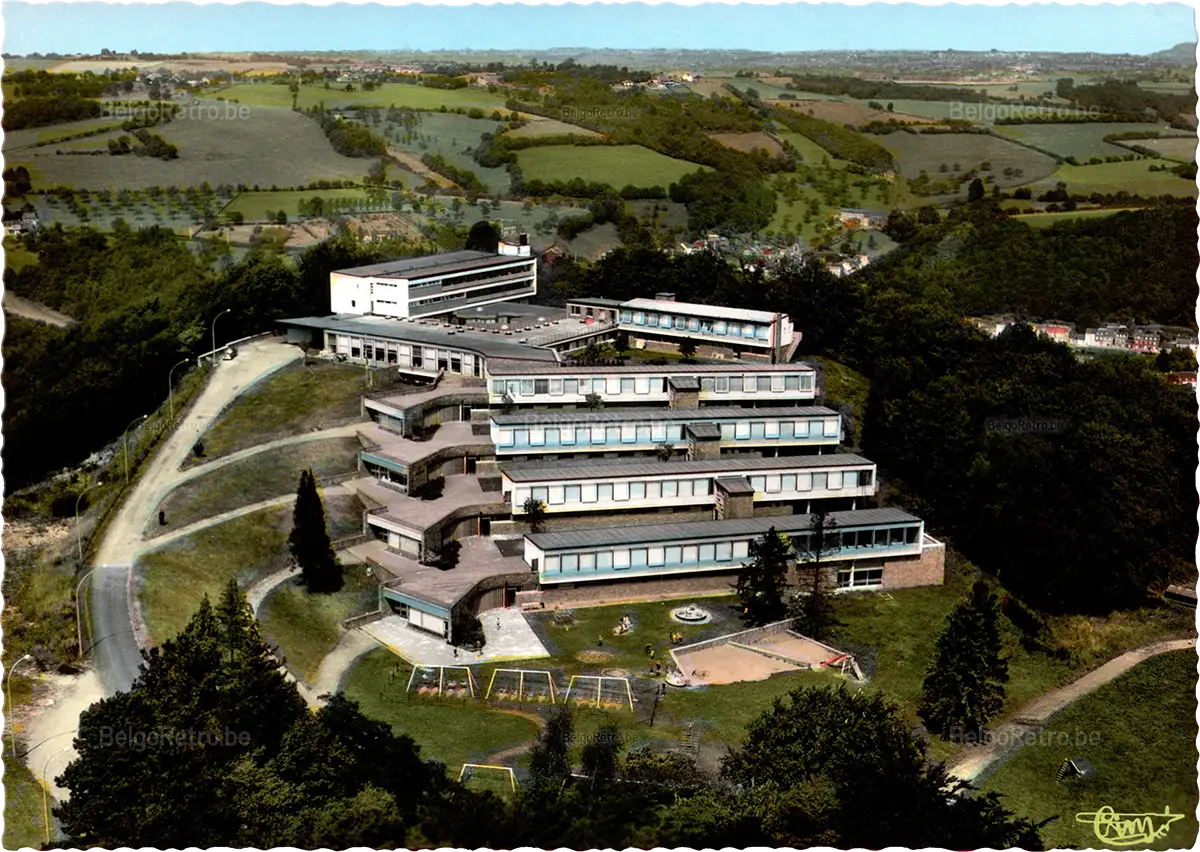 CIM  FRAIPONT A c 72-23 A - Vue aérienne Le Home de Colonheid  COMBIER IMPRIMEUR MACON (71. S.-&-L.) ’’CIM’’ Photographie Véritable - Reproduction Interdite. 27. Lahaye 