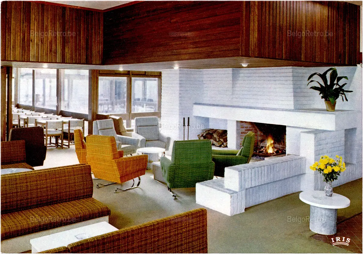 IRIS Vakantiecentrum - Centre de vacances ZON EN ZEE B 8440 WESTENDE - Tel. 058.25051  Bar  Uitg. Thill, N.V., Brussel 