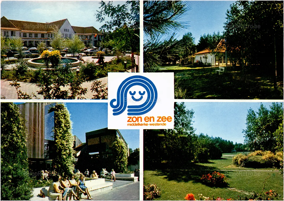   Vacantiecentrum ’’ZON en ZEE’’ V.Z.W.B. WESTENDE Tel. : Nieuwpoort 234.90 Pergola  Les Editions ’’Arduenna’’, à Marche en Famenne Photo Clém. Dessart - Reprod. Interd 