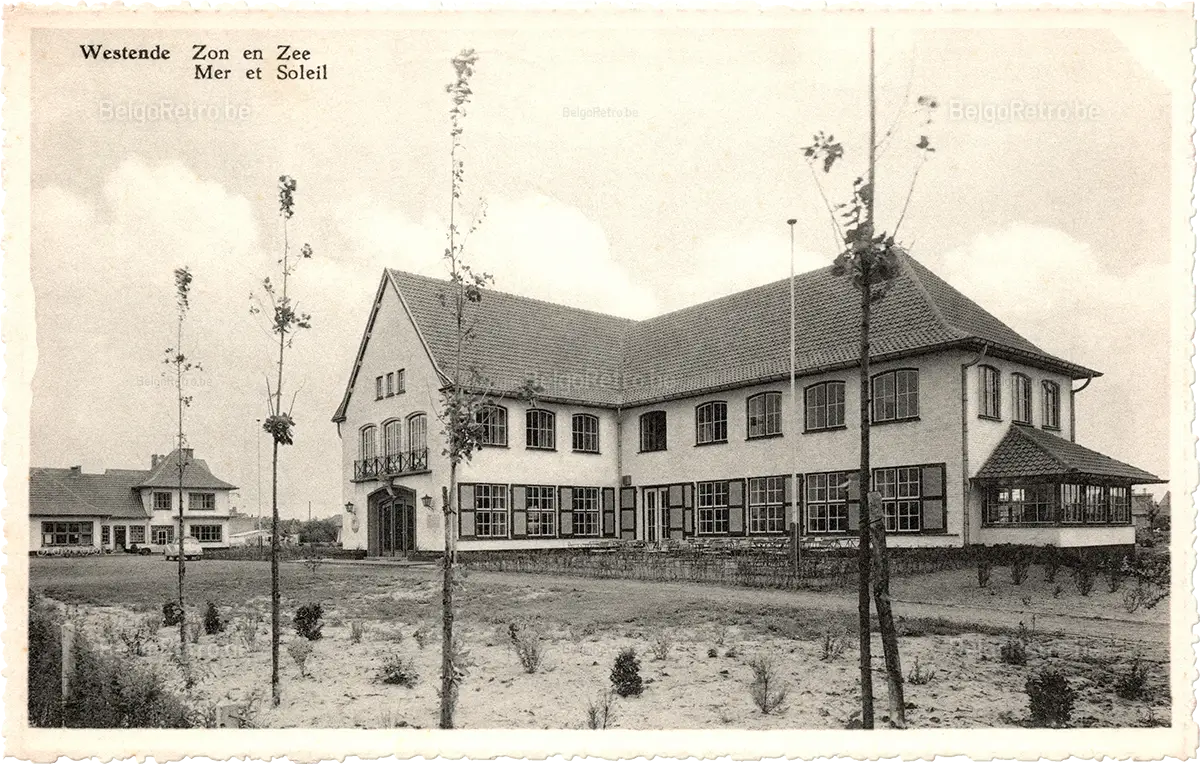 IRIS Vakantiecentrum - Centre de vacances ZON EN ZEE B 8440 WESTENDE - Tel. 058.25051   Uitg. Thill, N.V., Brussel 