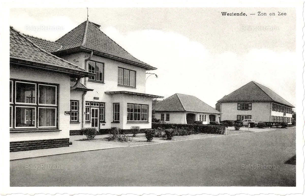 Westende. - Zon en Zee   Uitgave : Van Den Broucke - Westende 