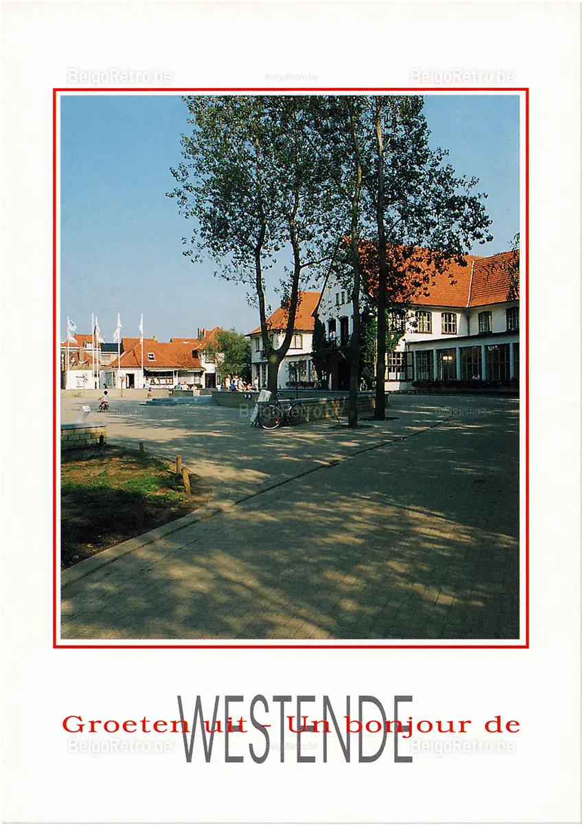 Groeten uit - Un bonjour de WESTENDE Groeten uit - Un bonjour de - Greetings from - Grüsse aus WESTENDE  Verdeler : CLARYSSE n.v. Westende  © A.V.M. B-8400 OOSTENDE TEL : (059) 70.86.22 